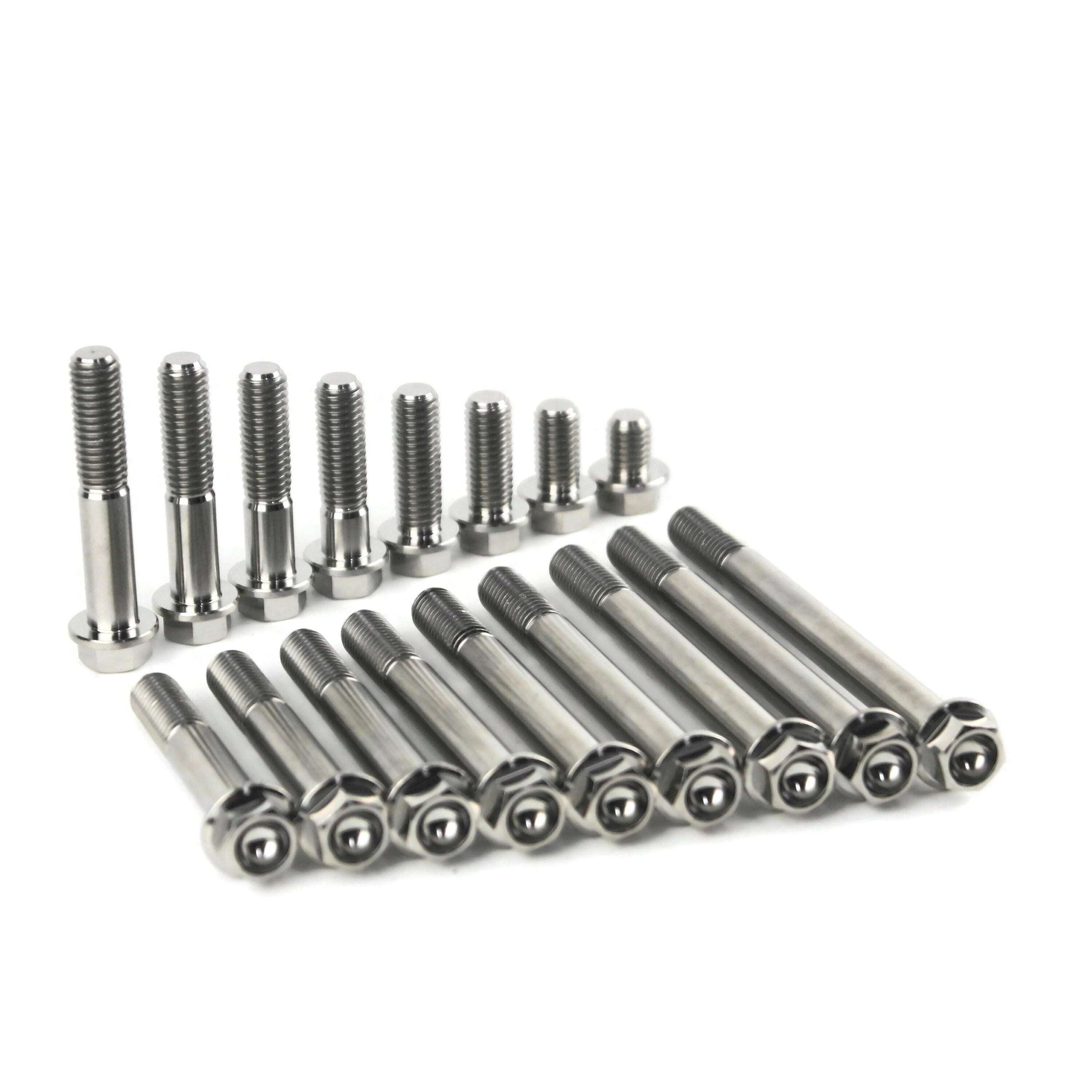 Titanschrauben M7/M8 Für Fahrrad & Motorrad - Verschiedene Längen 15-70mm